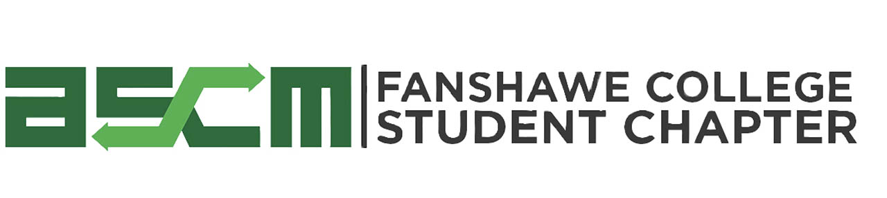Logo for ASCM Fanshawe Student Chapter