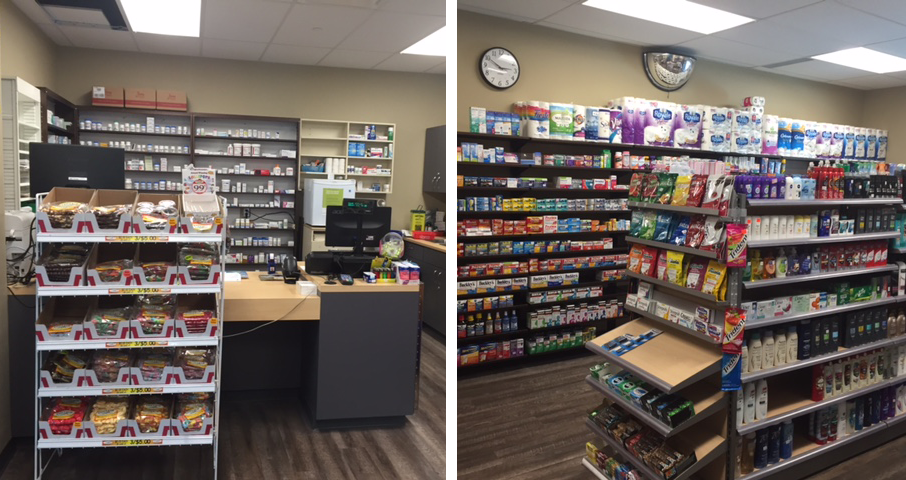 Photos of inside the Pharmacy on Fanshawe's London Campus.