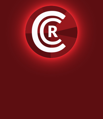 Fanshawe's Co-Curricular Record logo, which is an R within two Cs
