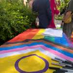 Progess Pride Flag Raising photos