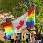 Progess Pride Flag Raising photos