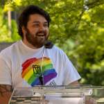 Progess Pride Flag Raising photos