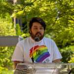 Progess Pride Flag Raising photos