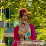 Progess Pride Flag Raising photos