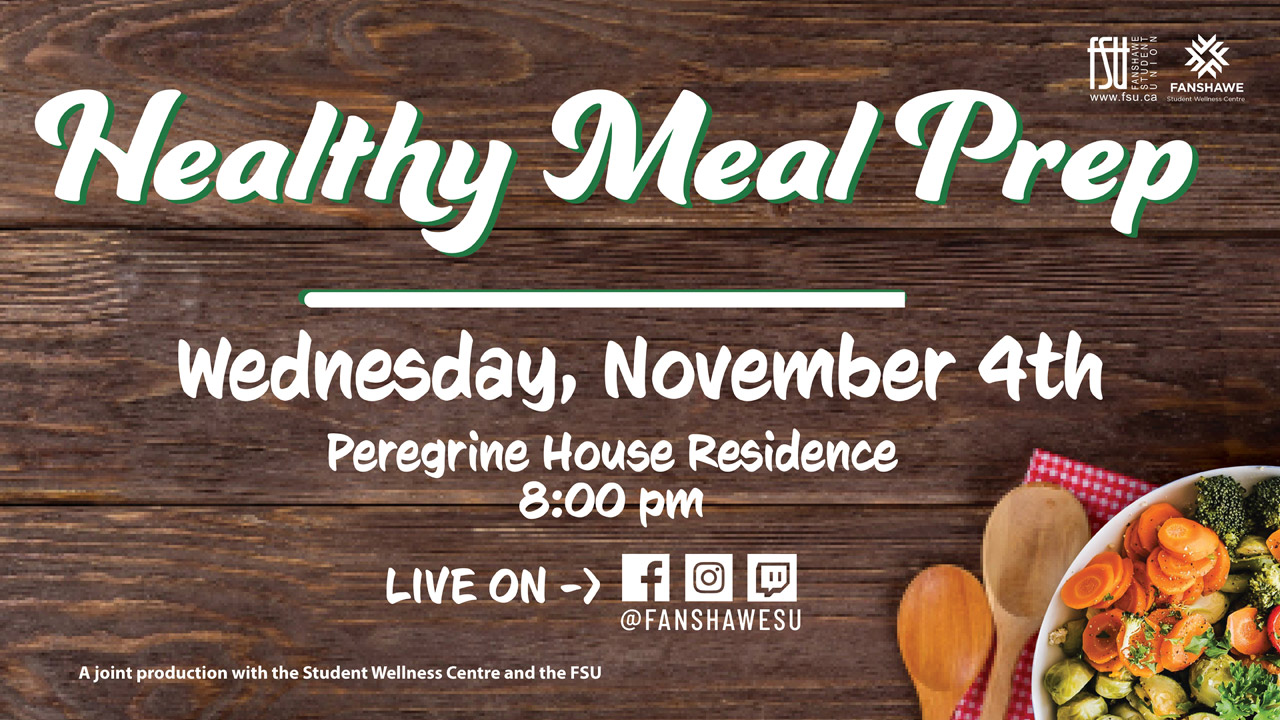 Healthy Meal Prep Fanshawe Student Union