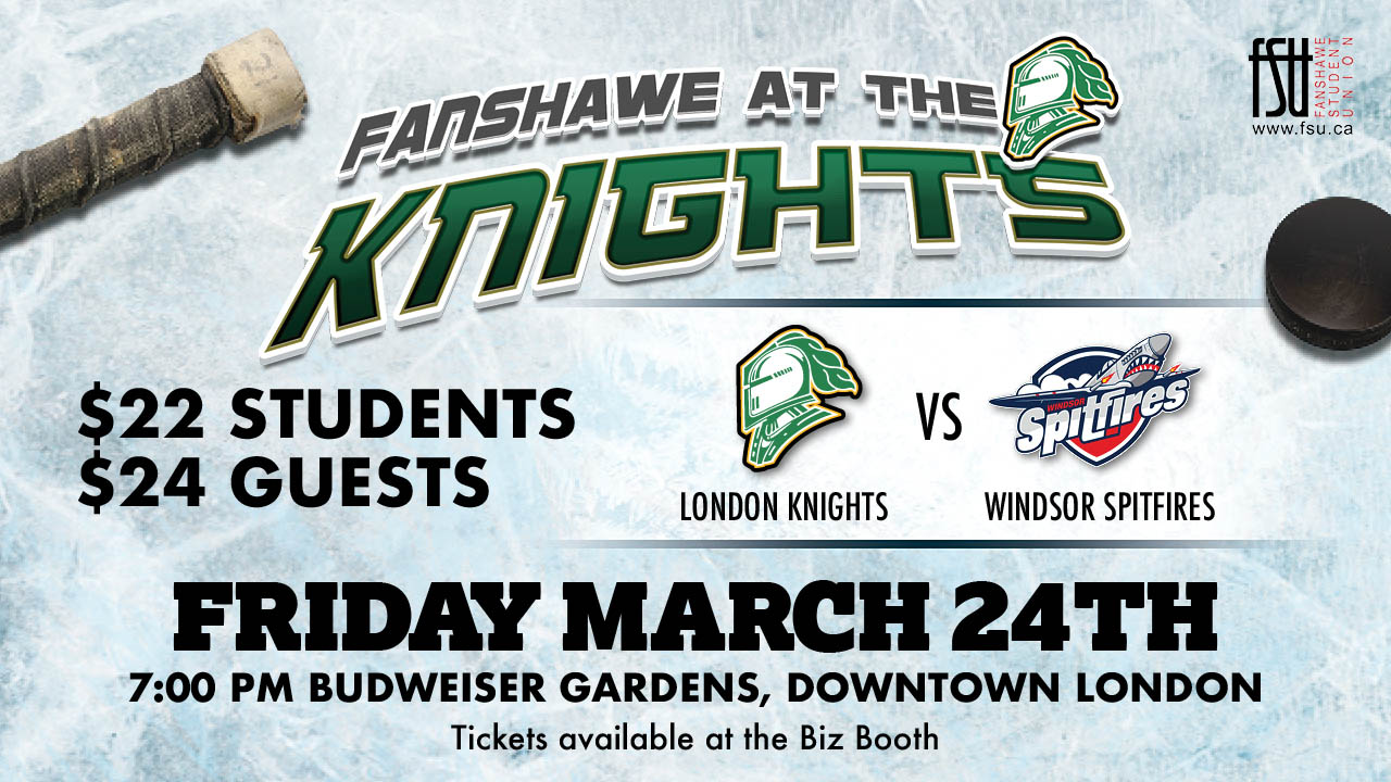 SOLD OUT: Fanshawe at the Knights