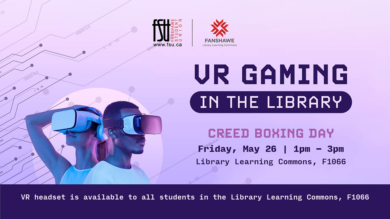 VR Gaming in the Library - Creed: Rise To Glory
