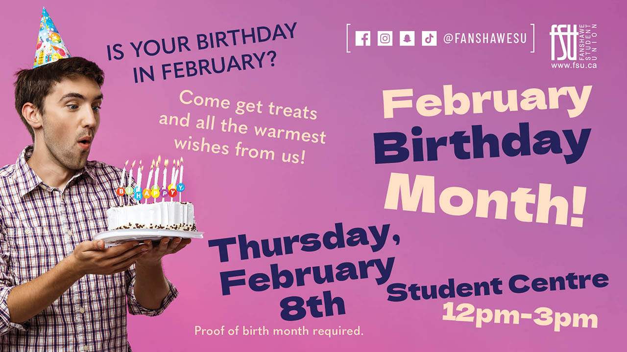 FSU February Birthdays Celebration
