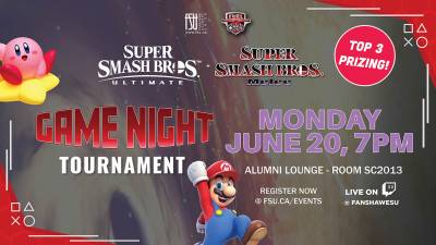 FUEL: Super Smash Bros. TournamentsMonday, June 20th, 2022
