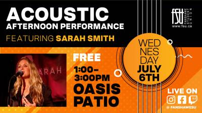 Acoustic Afternoon: Sarah Smith