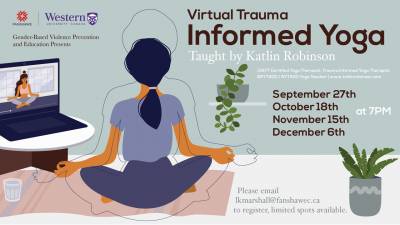 Virtual Trauma Informed YogaTuesday, October 18th, 2022