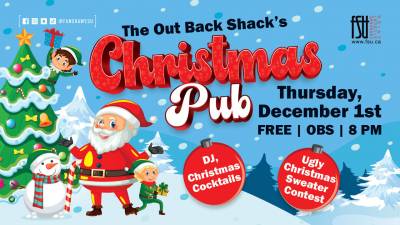 The Out Back Shack's Christmas Pub