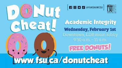 Donut Cheat! (Downtown campus)Wednesday, February 1st, 2023