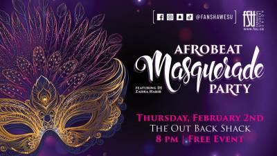 Afrobeat Masquerade PartyThursday, February 2nd, 2023