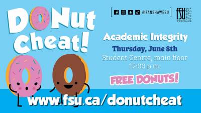 Donut Cheat! Academic IntegrityThursday, June 8th, 2023