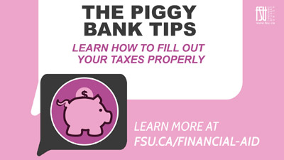 The Piggy Bank Tips - Learn how to fill out your taxes properly.