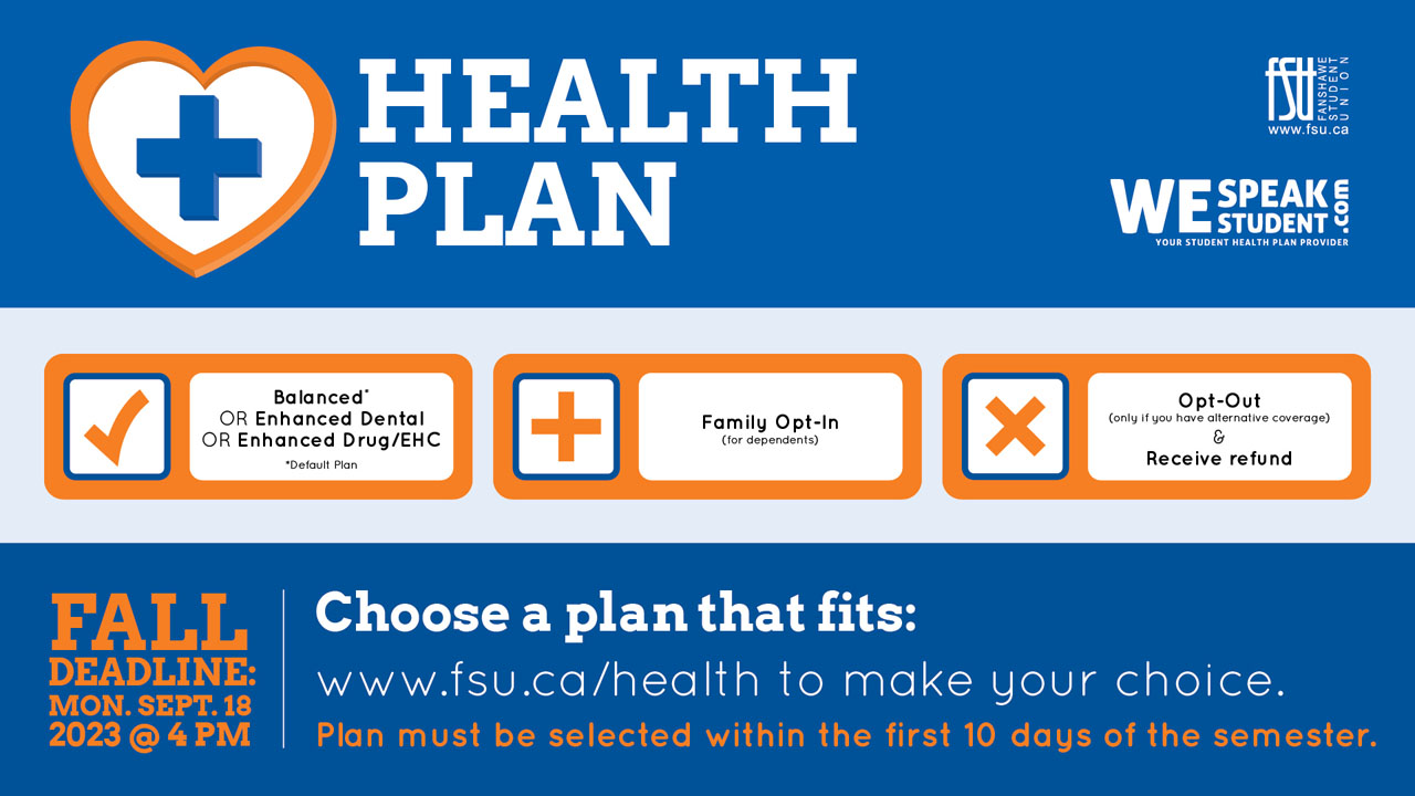 Health Plan. Fall deadline. Monday, September 18, 2023 at 4 p.m.