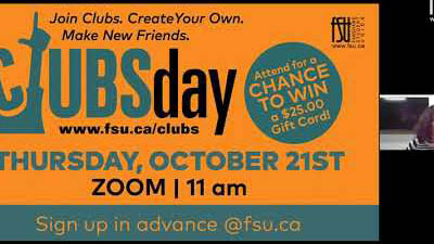 Screen cap of October 21, 2021 Clubs Day Zoom session.